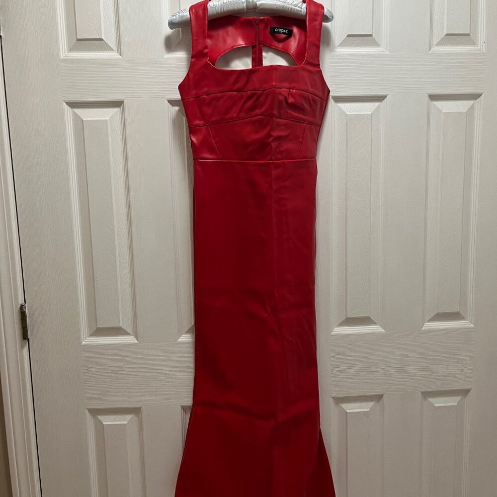Full Length Red Dress NWOT